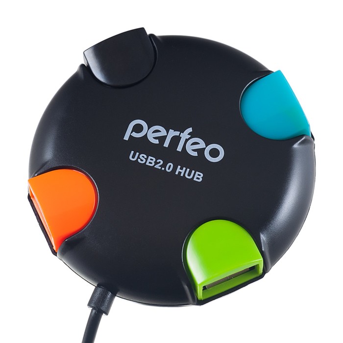 

Разветвитель Perfeo 10353193 Black 1м, Чёрный, 10353193