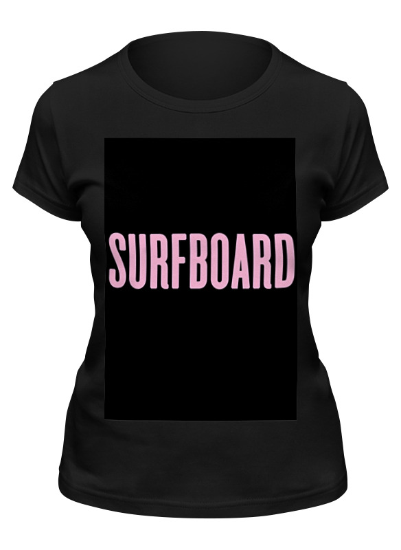 

Футболка женская Printio Beyonce «surfboard» черная M, Черный, Beyonce «surfboard»