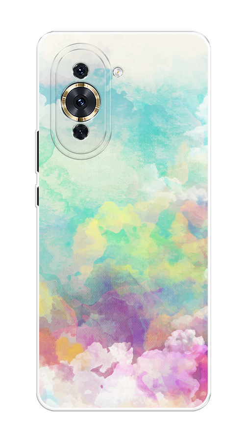 

Чехол на Huawei Nova 10 Pro "Воздушное небо", Белый;голубой;розовый;желтый, 6109050-1