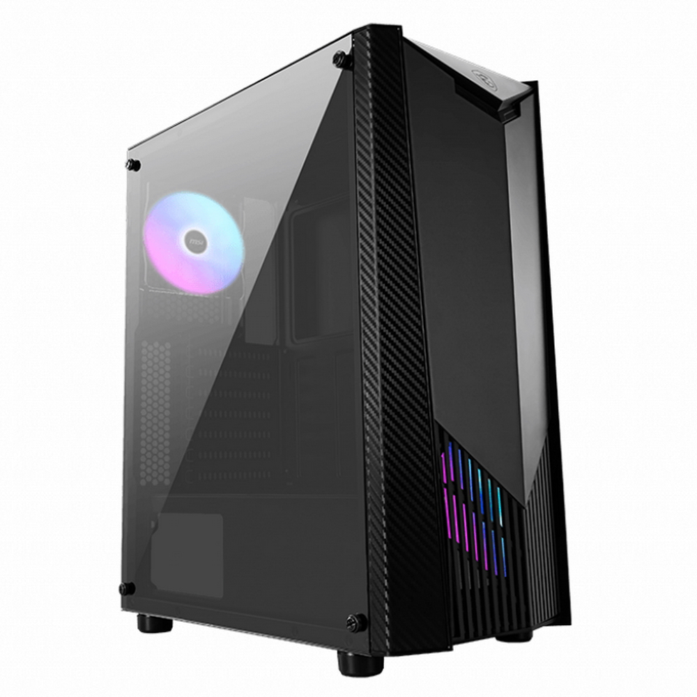 

Корпус компьютерный MSI Shield black (306-7G14R21-809), Shield
