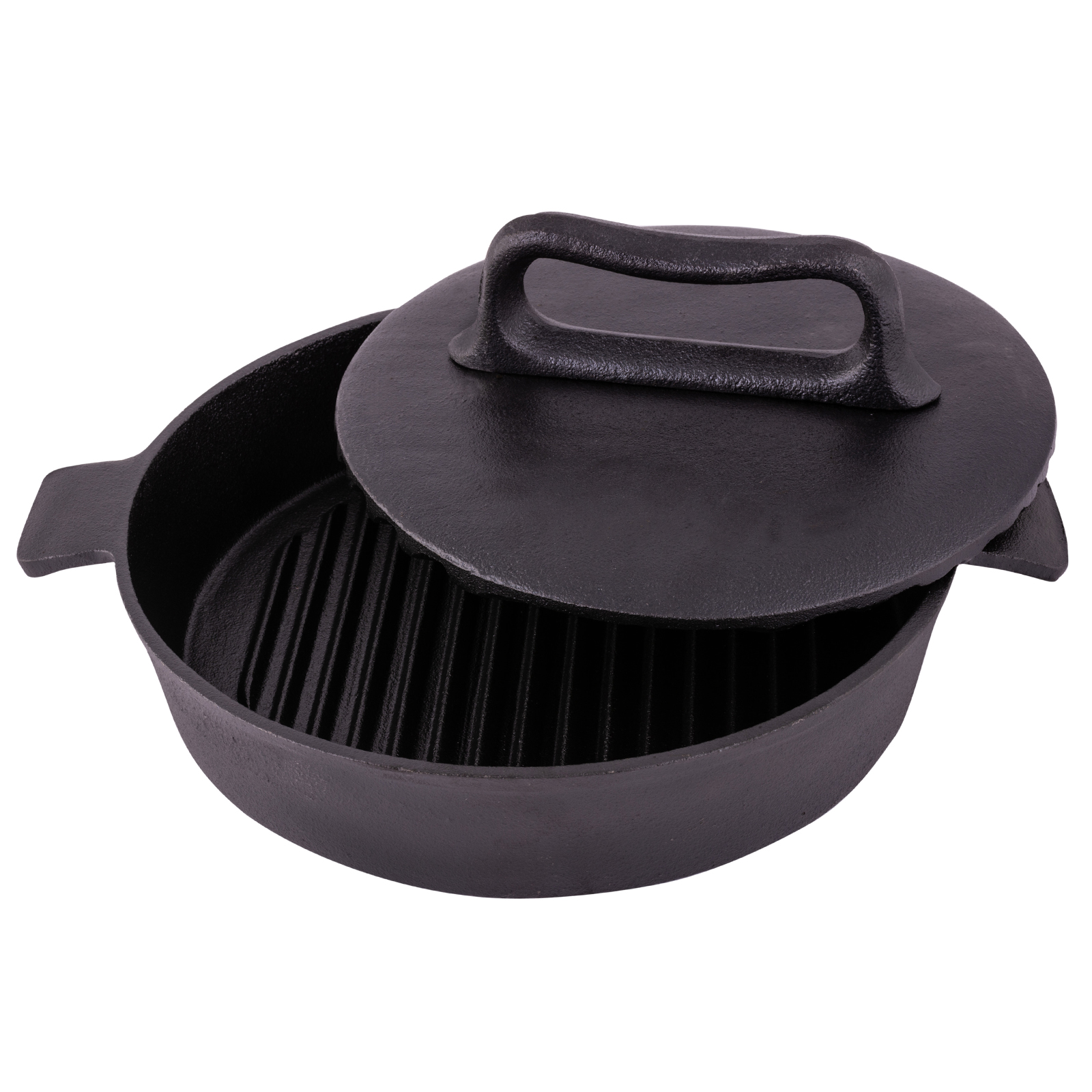 Сковорода TM MY REAL IRON COOK для цыпленка табака 24см GR24SET