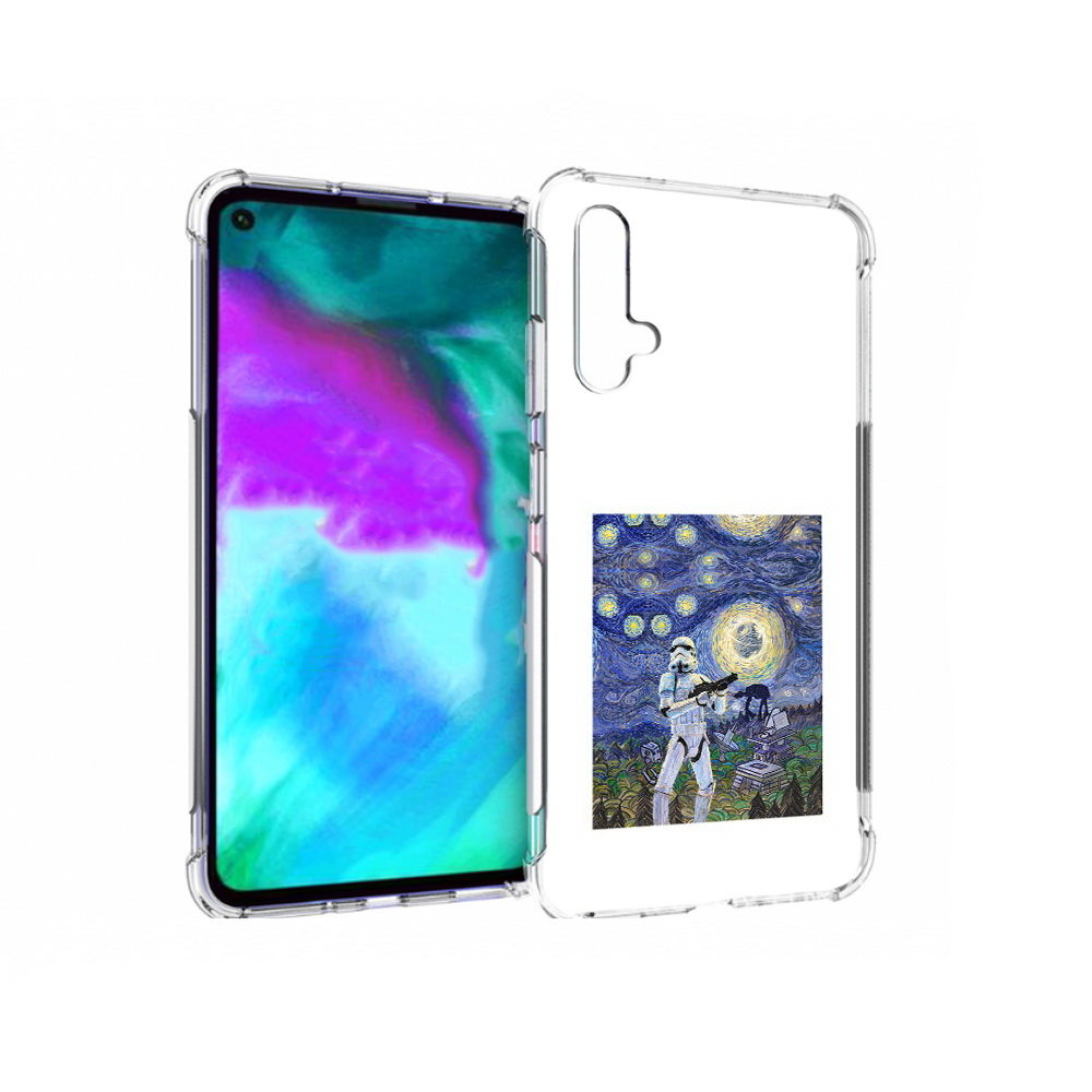 Чехол бампер MyPads star wars звездная ночь для Huawei nova 5T п