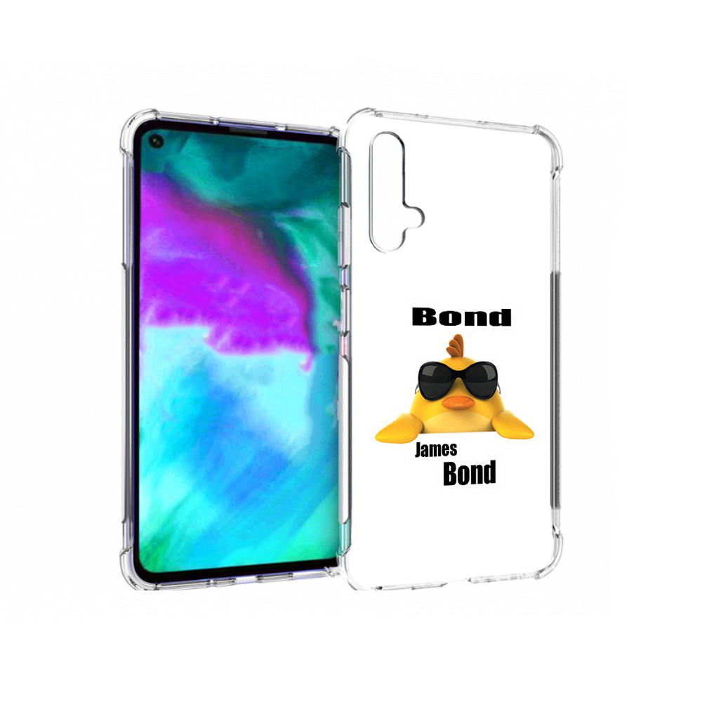 Чехол бампер MyPads бонд для Huawei nova 5T противоударный