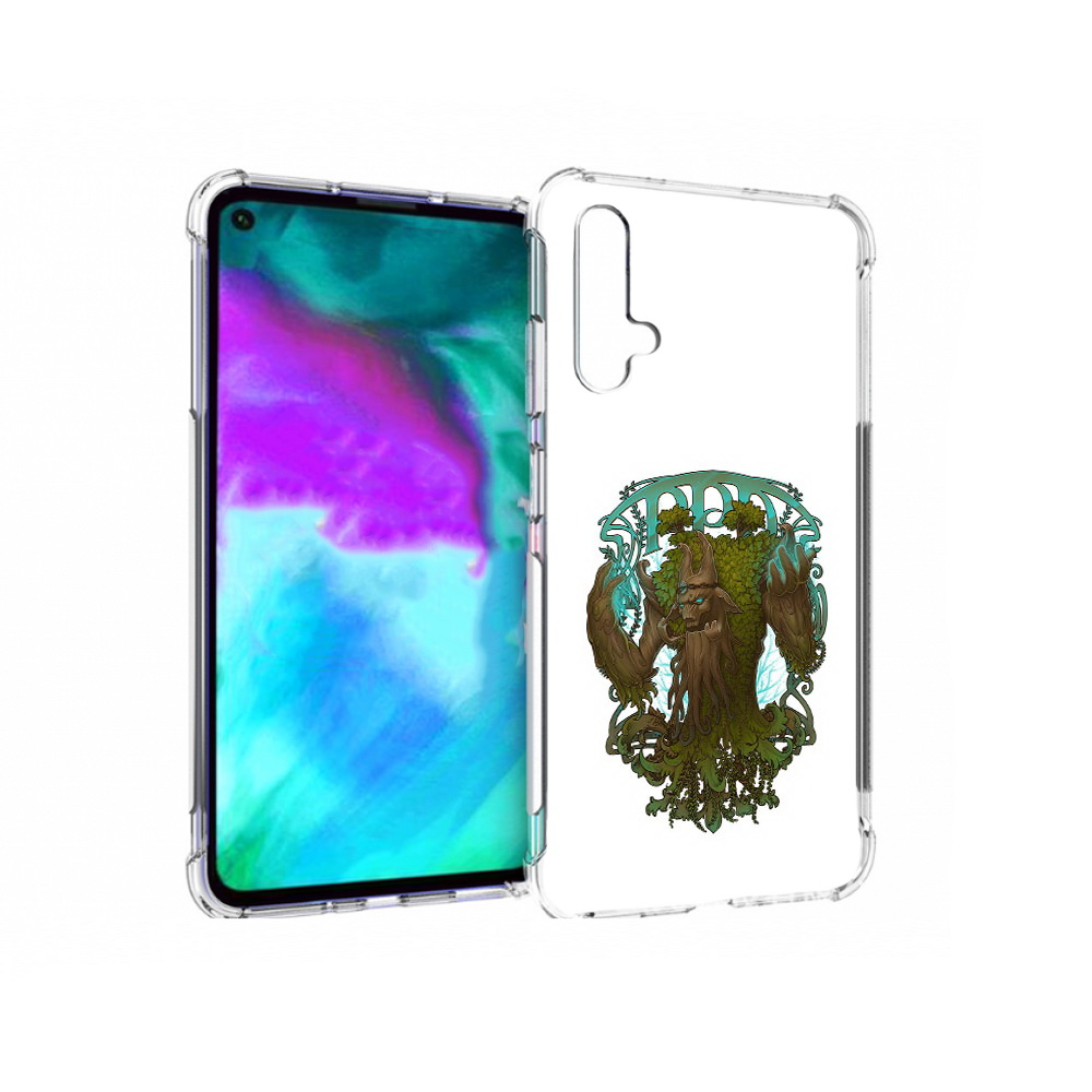 

Чехол бампер MyPads trent protector для Huawei nova 5T противоуд, Прозрачный, Tocco