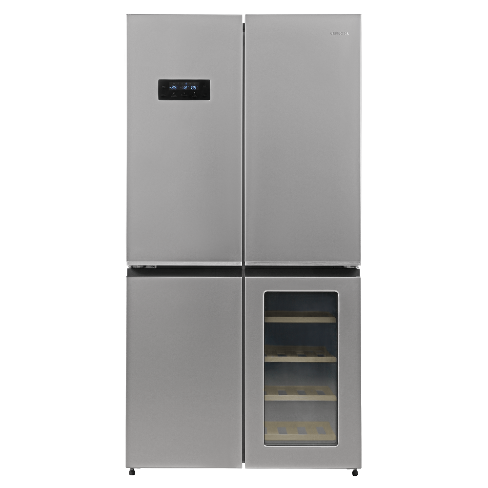 Холодильник GENCOOL GDCD-605W серый морозильная камера ascoli asfs258we серебристый серый