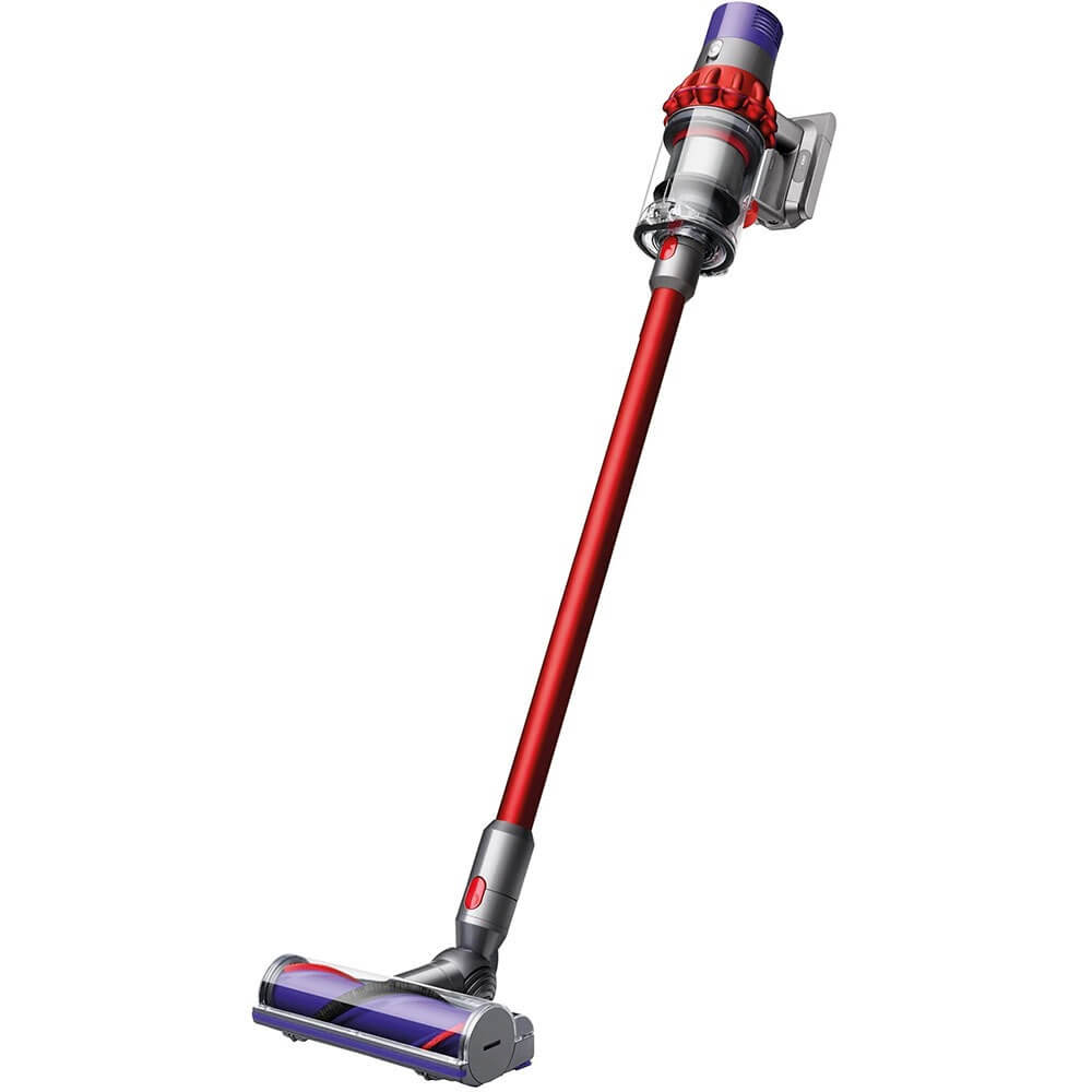 Пылесос Dyson V10 Origin красный, серый пылесос dyson outsize sv29 серебристый серый