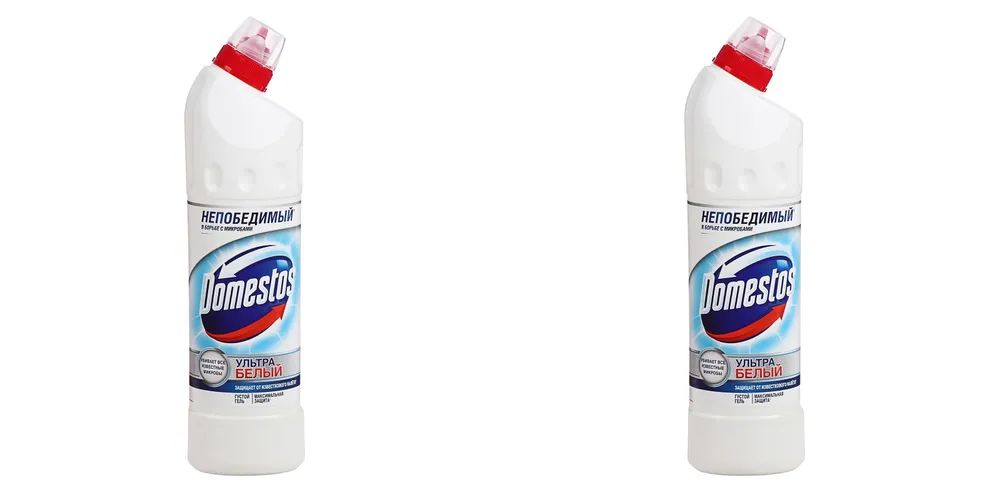 Чистящее средство DOMESTOS Ультра белый 750мл, 2шт