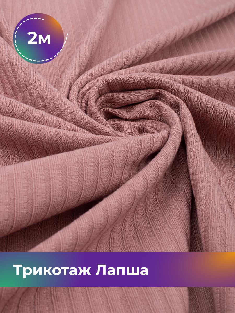 

Ткань Трикотаж Лапша Shilla, отрез 2 м * 140 см розовый 2_22285.007, 18100864