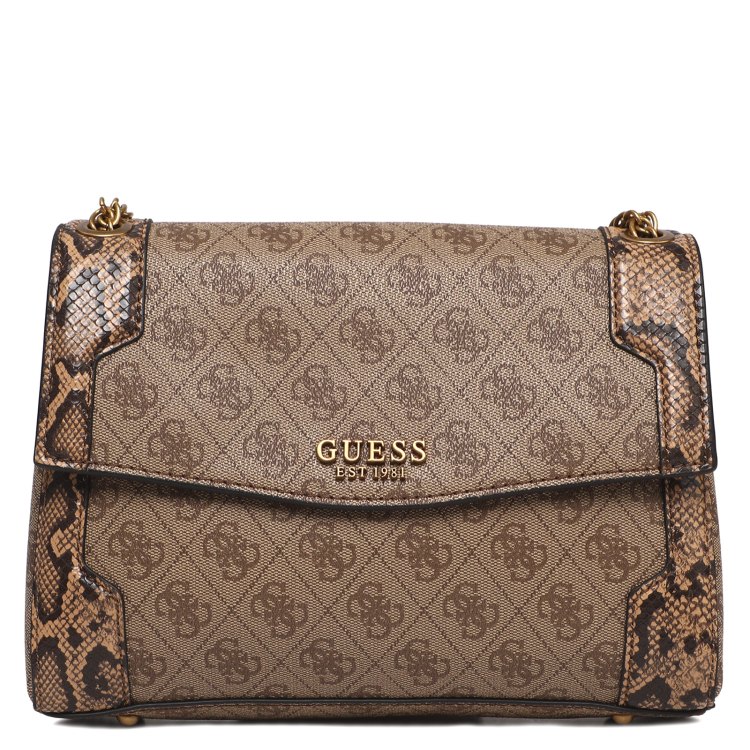 

Сумка женская Guess HWSP8988210 темно-бежевая, Бежевый, HWSP8988210