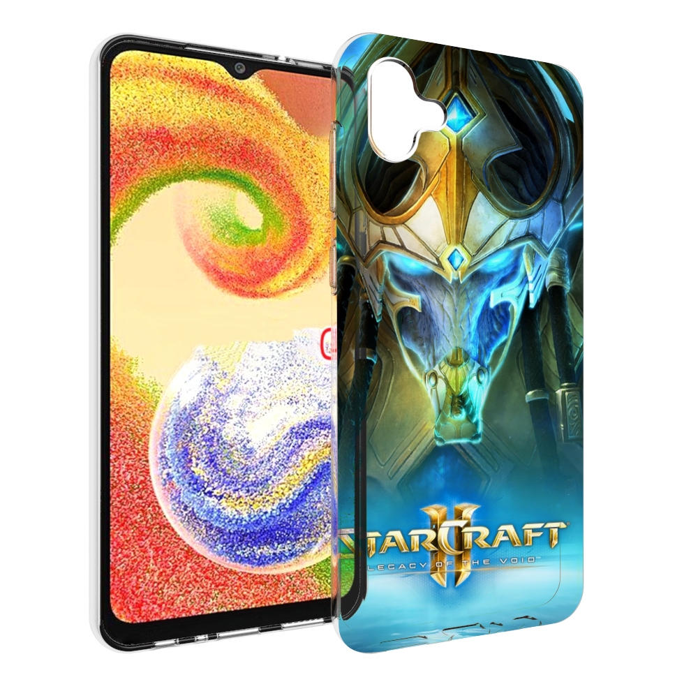 

Чехол MyPads StarCraft II Legacy of the Void для Samsung Galaxy A04, Прозрачный, Tocco