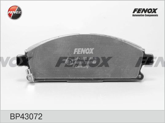 

Комплект тормозных колодк FENOX BP43072