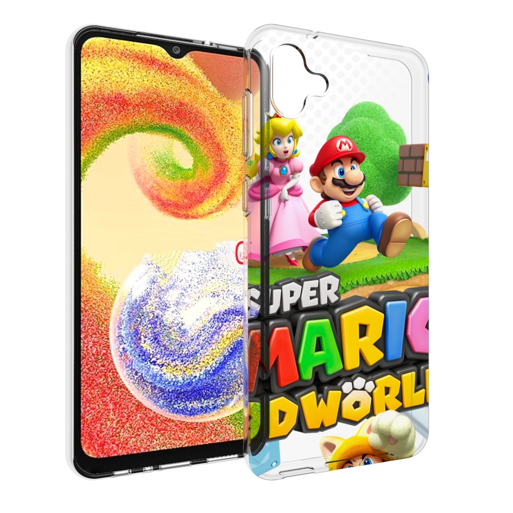 

Чехол MyPads Super Mario 3D World для Samsung Galaxy A04, Прозрачный, Tocco