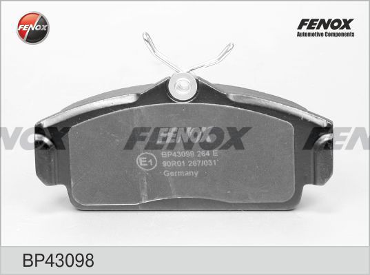 

Комплект тормозных колодк FENOX BP43098