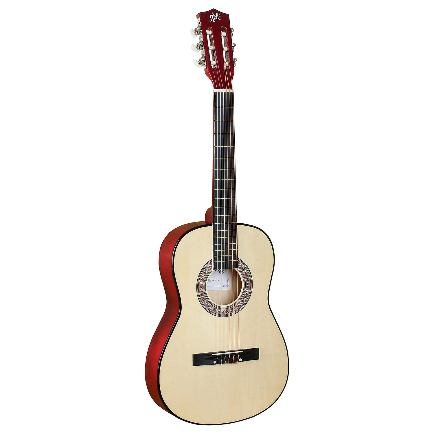 Martin Romas Jr-3610n Left - Леворукая классическая гитара, размер 3/4 для детей 9-14 лет