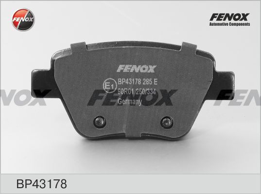 

Комплект тормозных колодк FENOX BP43178