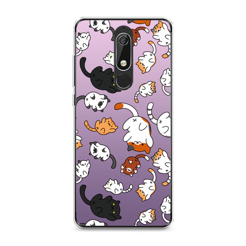 

Чехол Awog "Котопад" для Nokia 5.1, 121750-7