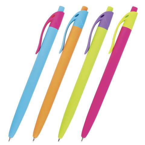 

Ручка шариковая BRAUBERG "FRUITY RX", синяя, 0,35мм, арт. 142656 - (12 шт.)