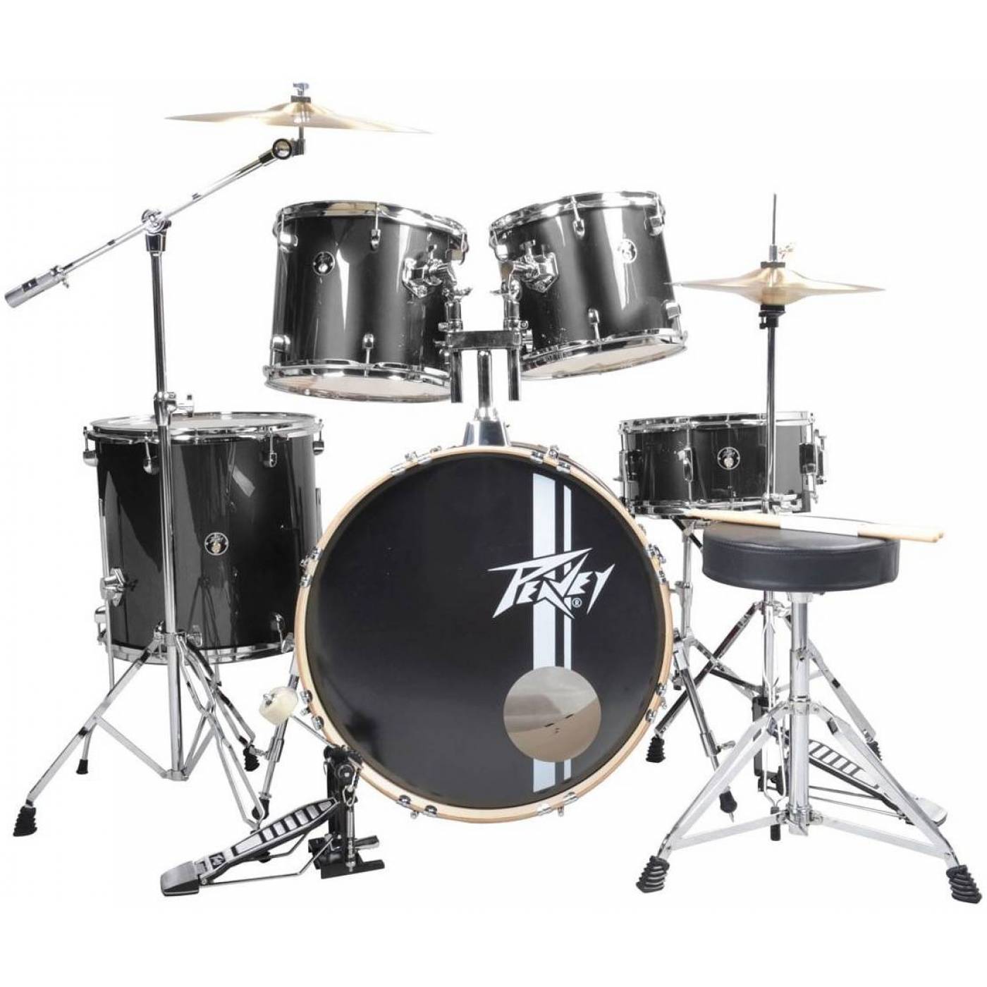 Peavey Pv 5pc Drum Set - Black Барабанная установка