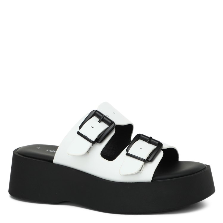 Шлепанцы женские s.Oliver 5-5-27218-20 белые 37 EU