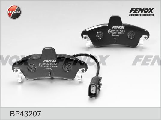 

Комплект тормозных колодк FENOX BP43207