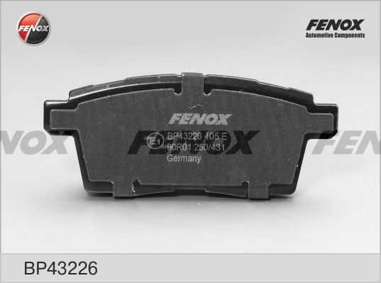 

Комплект тормозных колодк FENOX BP43226