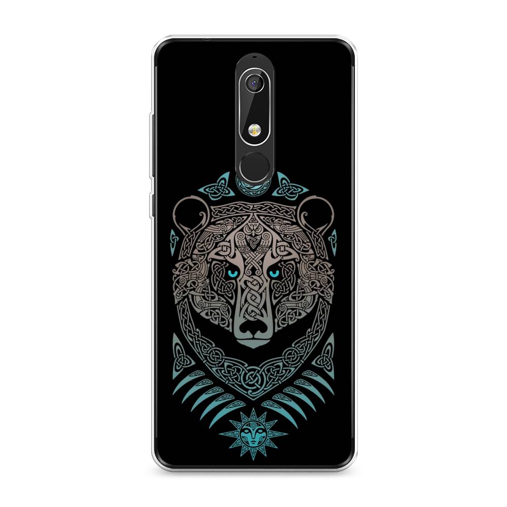 

Чехол Awog "Кельтский медведь" для Nokia 5.1, 121750-2