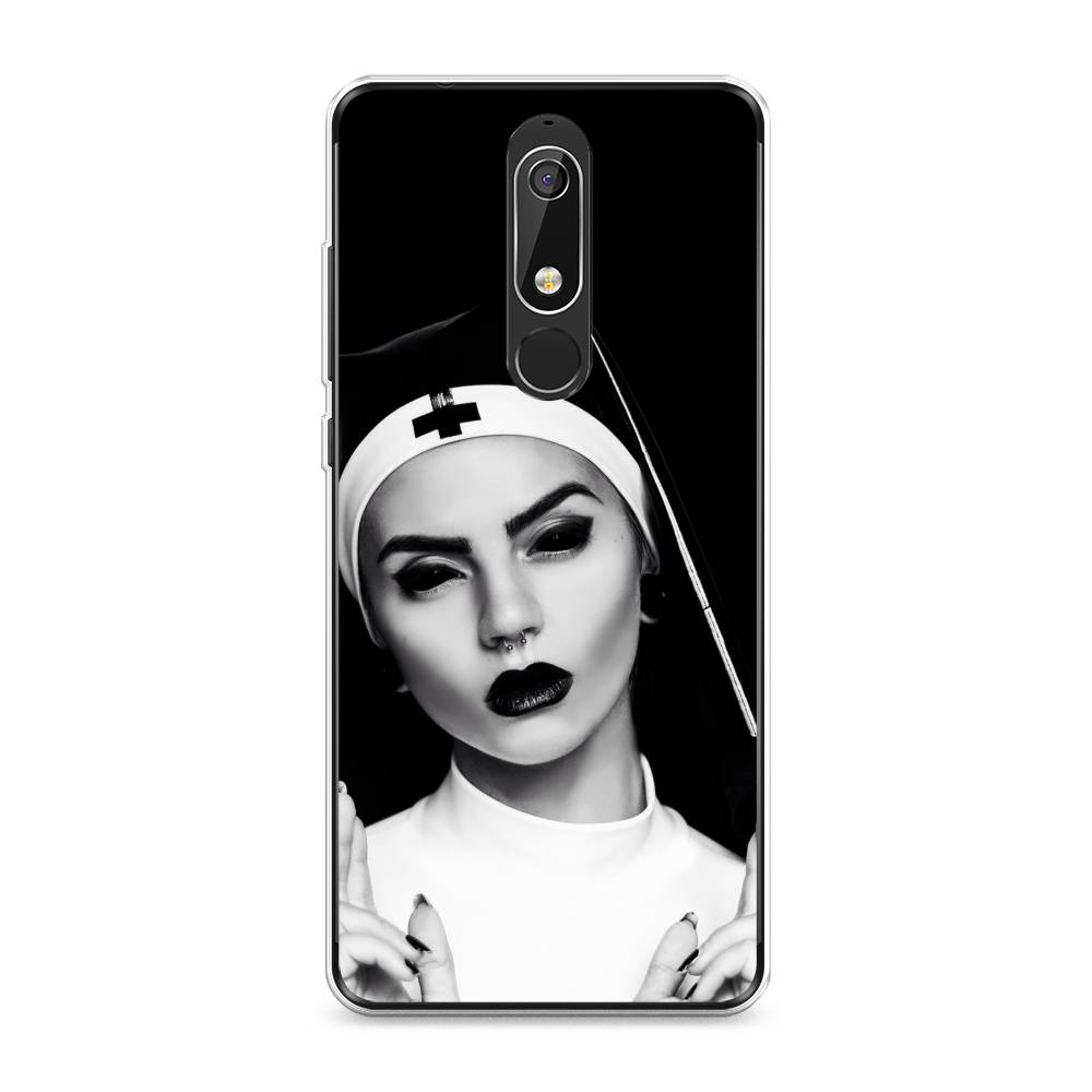 

Чехол Awog "Черная монашка" для Nokia 5.1, 121750-9