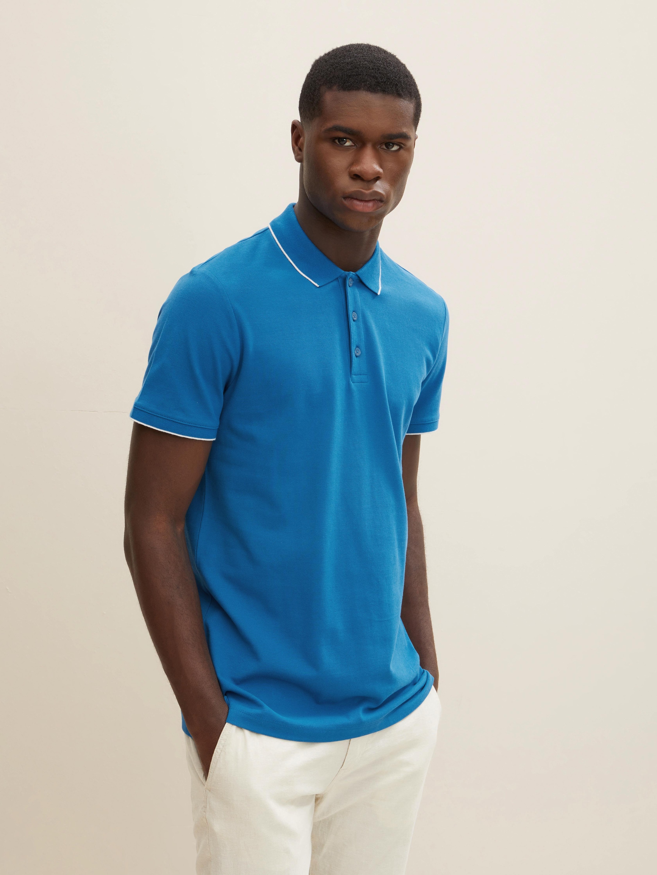 

Футболка мужская Tom Tailor Denim 1030720 синяя L, 1030720
