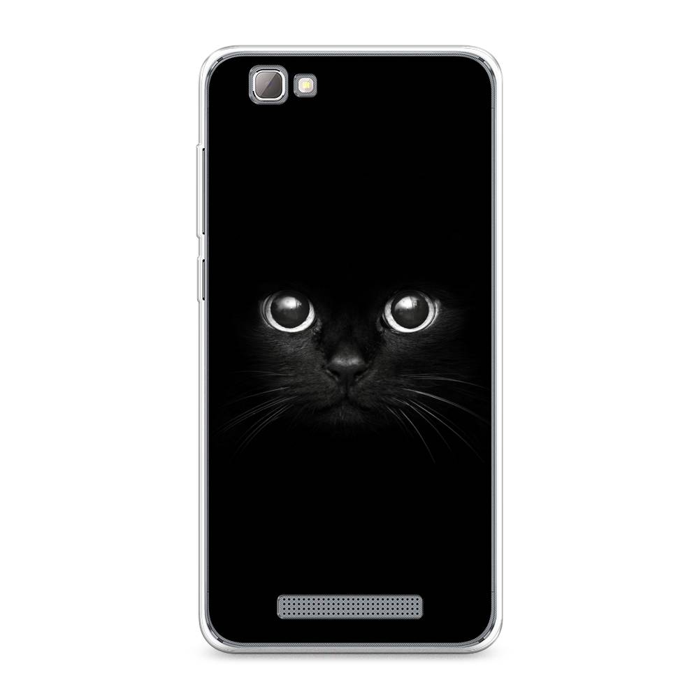

Чехол Awog на ZTE Blade A610 / ЗТЕ Блэйд A610 "Взгляд черной кошки", Разноцветный, 130950-1