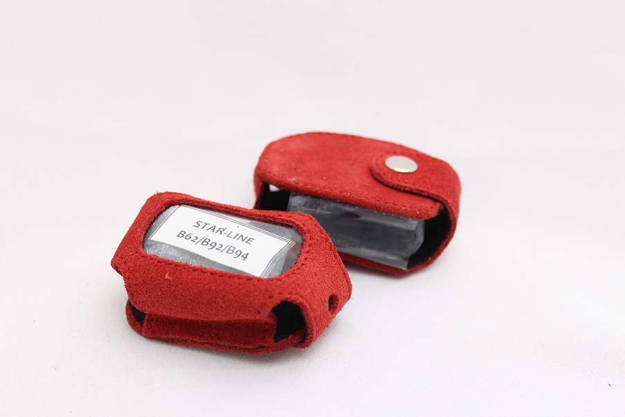 

Чехол для брелка no_brand StarLine B62/B64/B92/B94 кобура красный, StarLine B62/B64/B92/B94