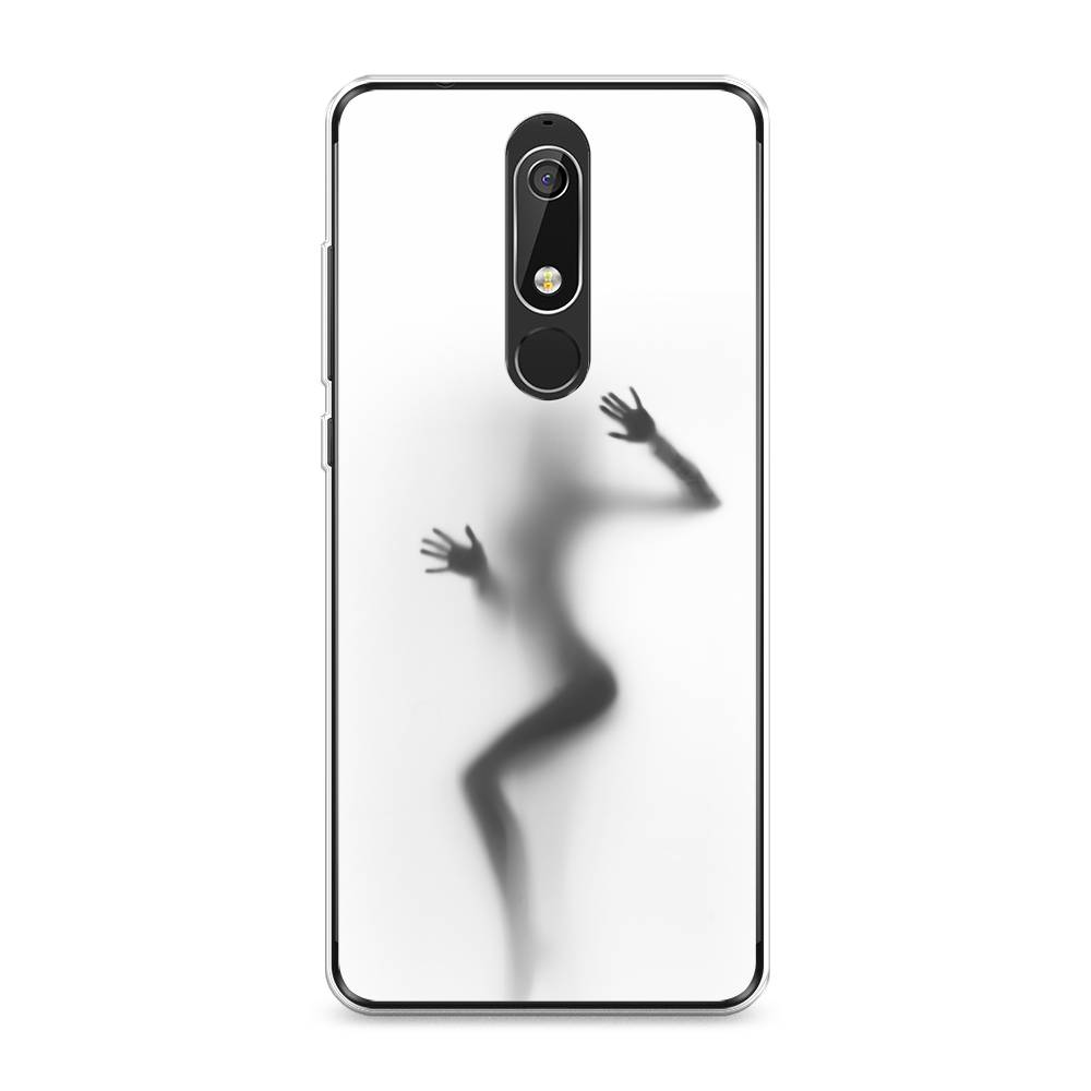 

Чехол Awog "Девушка в душе" для Nokia 5.1, 121750-7