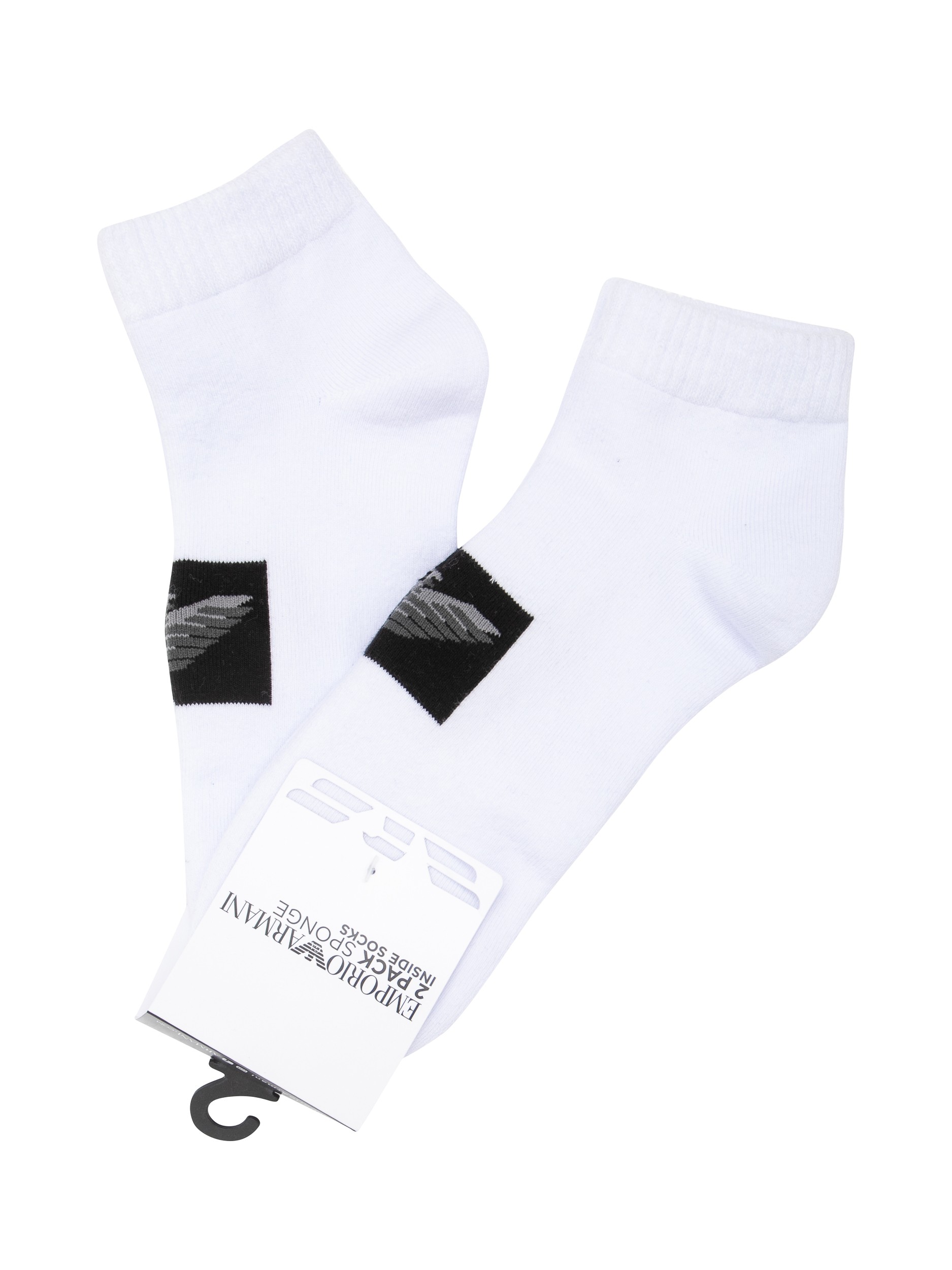 

Комплект носков мужских EA Underwear 3062081A300 белых OS, Белый, 3062081A300