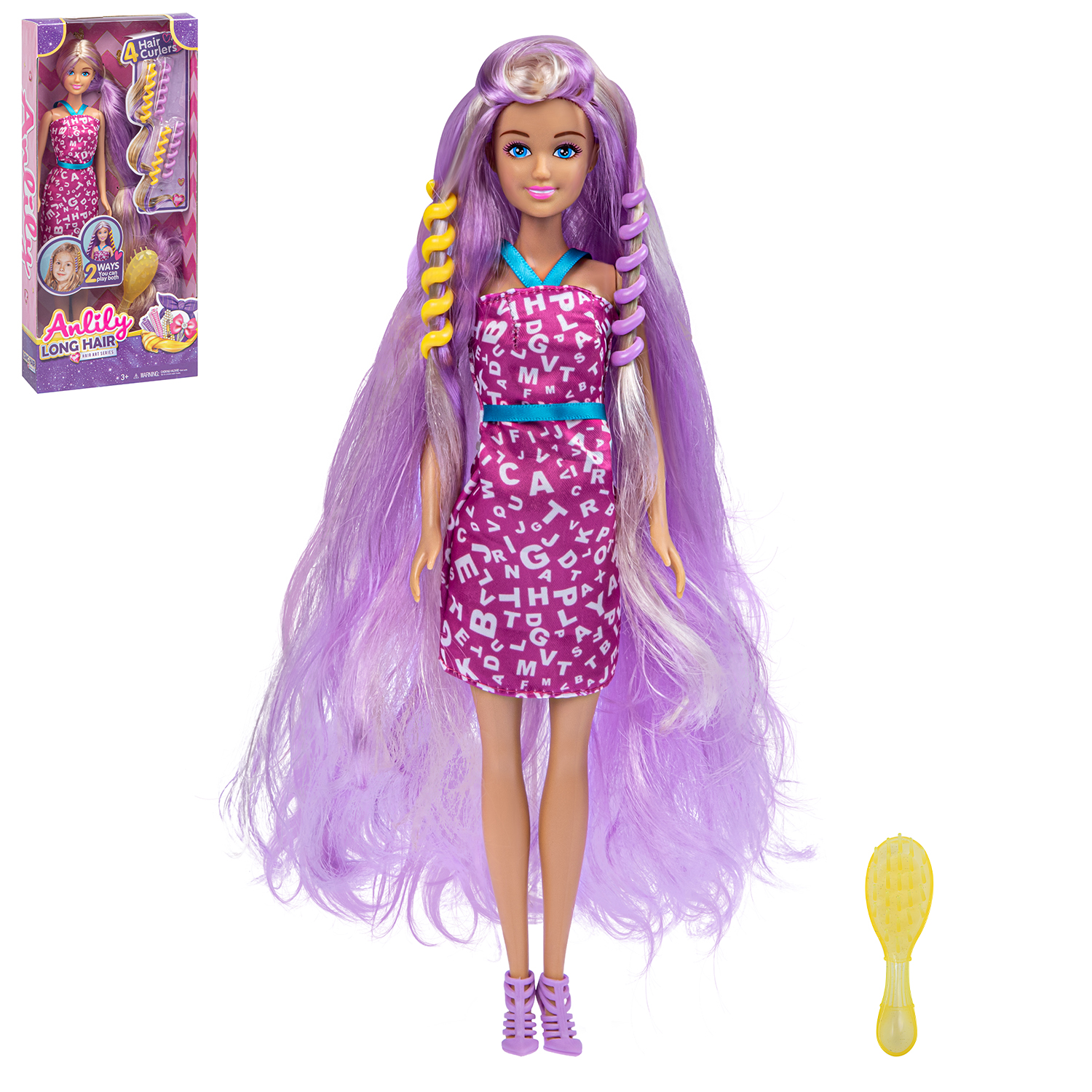 Модельная кукла Amore Bello Роскошные волосы, с аксессуарами, JB0211447
