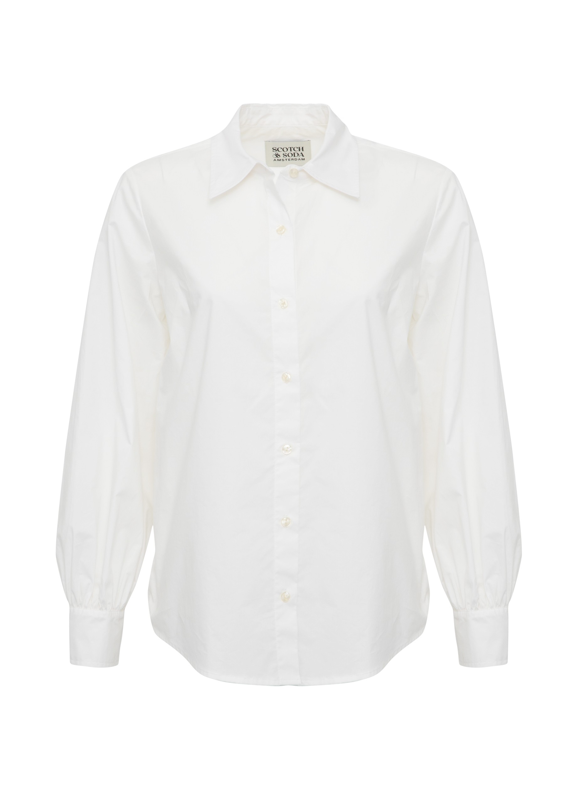 

Рубашка женская Scotch&Soda 164659 белая 42 RU, 164659