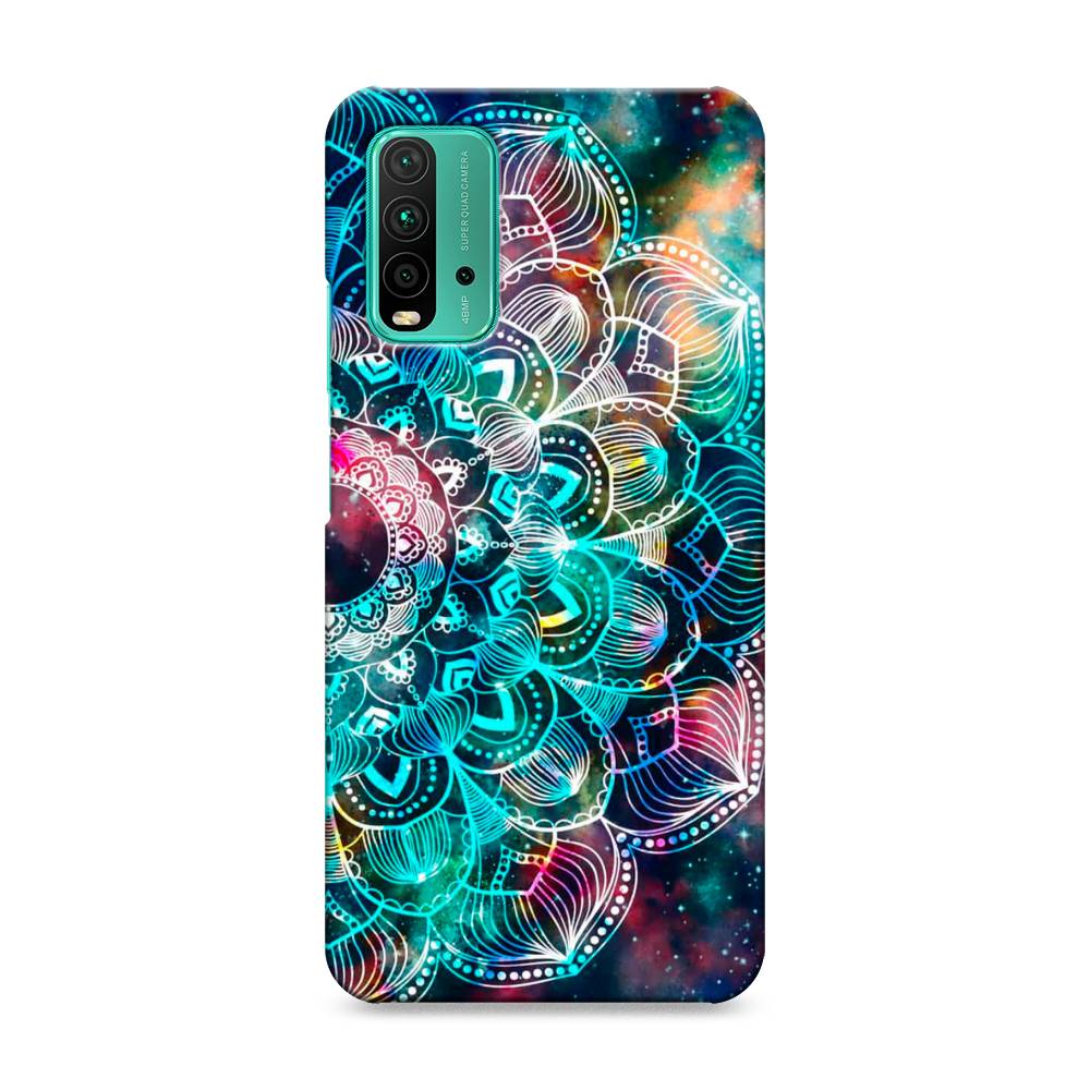 фото Пластиковый чехол "мандала космос" на xiaomi redmi 9t awog