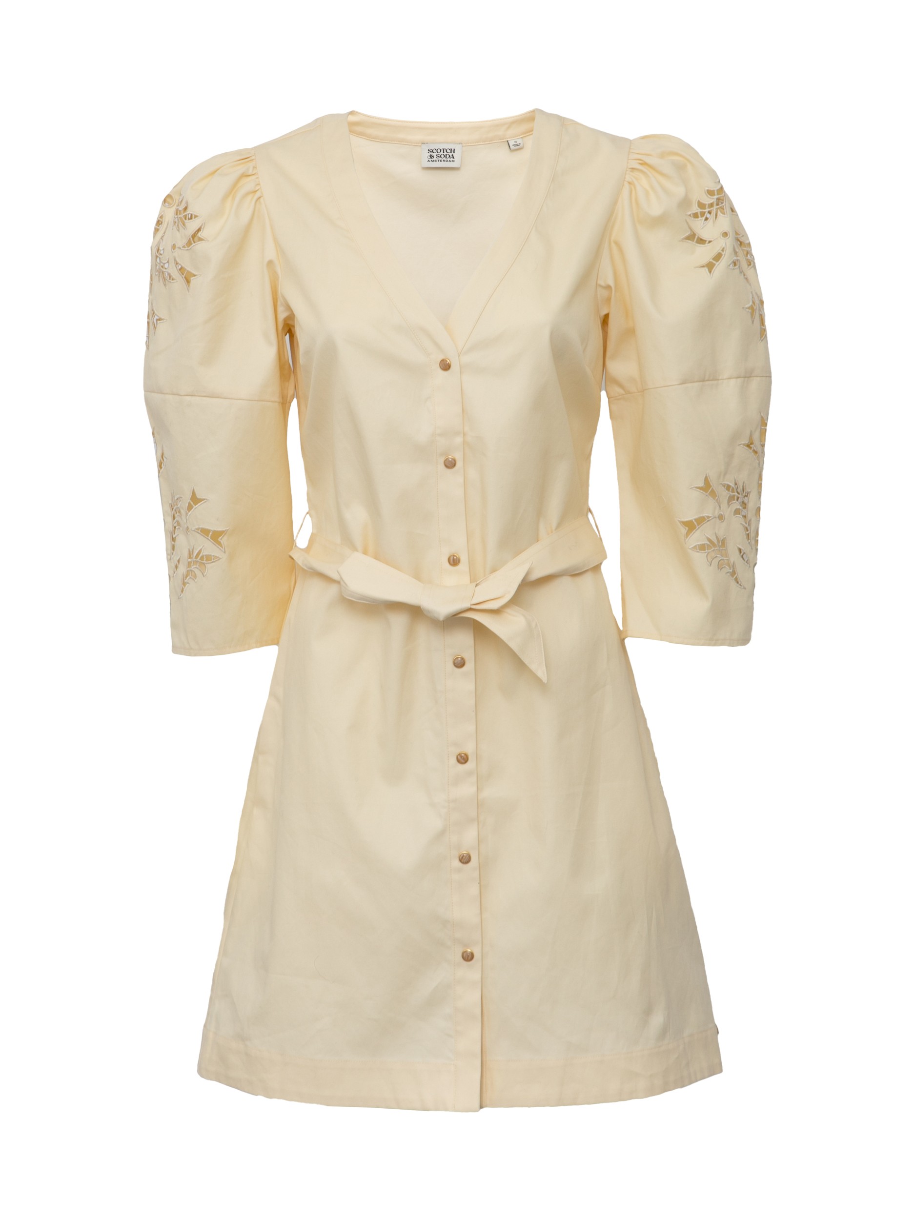 

Платье женское Scotch & Soda 164762 бежевое 44 RU, Бежевый, 164762