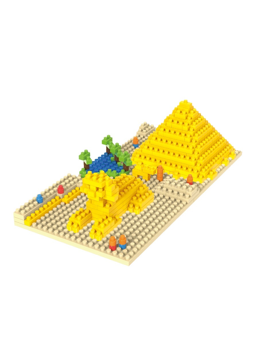 

Конструктор Wisehawk Сфинкс и пирамида Египет 242 дет. № 3438 Sphinx and Pyramid Gift