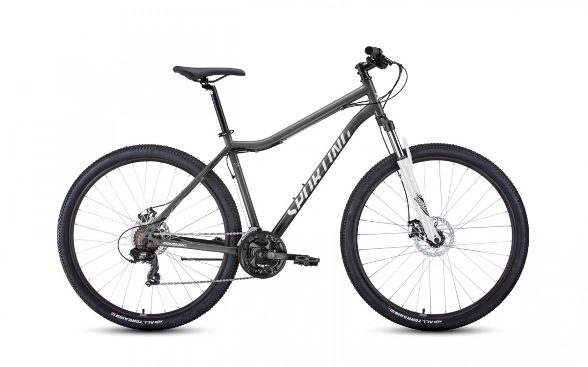 

Горный велосипед FORWARD Sporting 29 2.0 Disc (2022)(17 / черный-белый/17)
