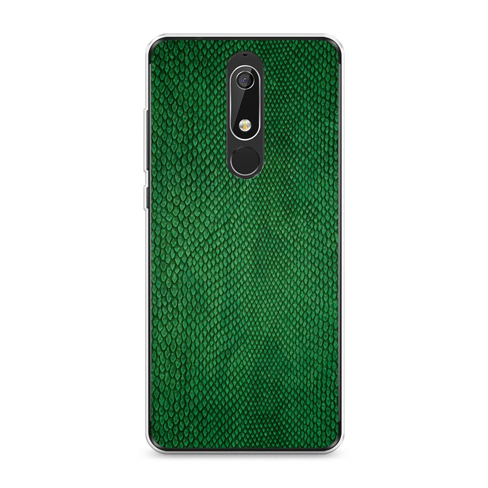 

Чехол Awog "Изумрудная змея" для Nokia 5.1, 121750-3