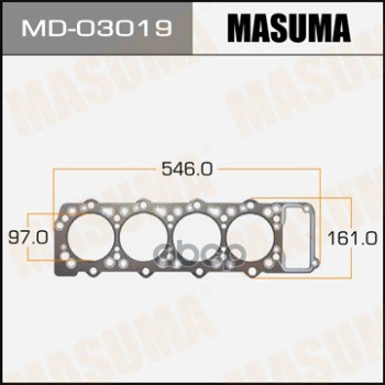 

Прокл.Гбц Mitsubishi Pajero 93-99 Masuma арт. MD03019