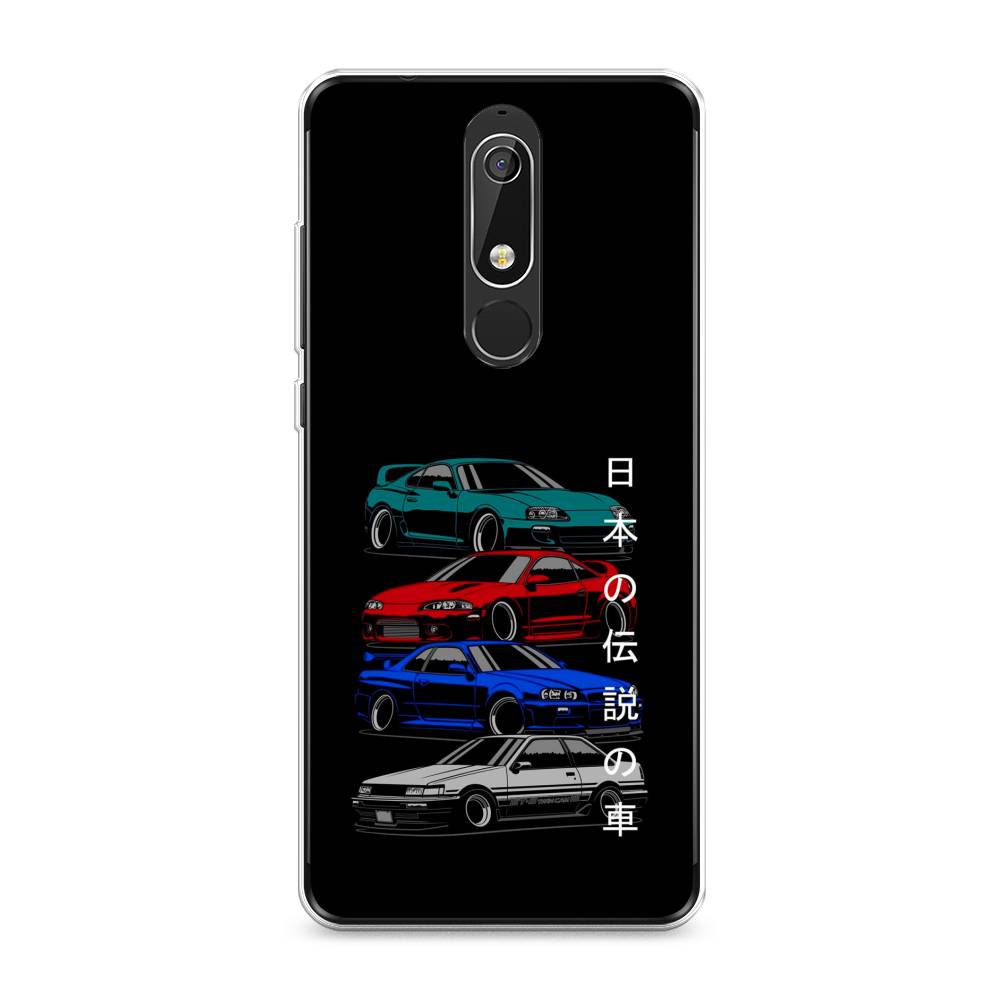 

Чехол Awog "JDM Legend cars" для Nokia 5.1, 121750-5