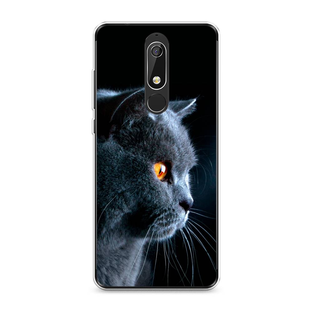 

Чехол Awog "Благородный кот британец" для Nokia 5.1, 121750-2