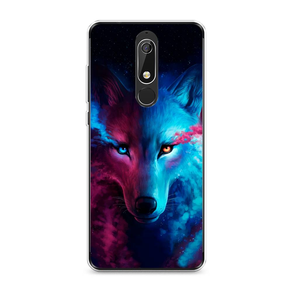 

Чехол Awog "Волшебный волк" для Nokia 5.1, 121750-1