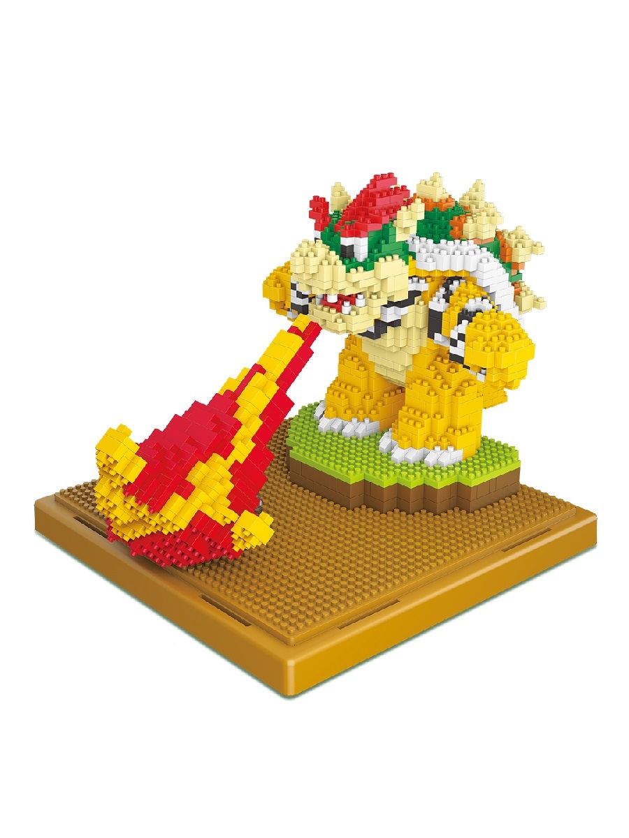 

Конструктор Wisehawk Боузер (Марио) 1539 дет. № 2517 Bowser Gift Series
