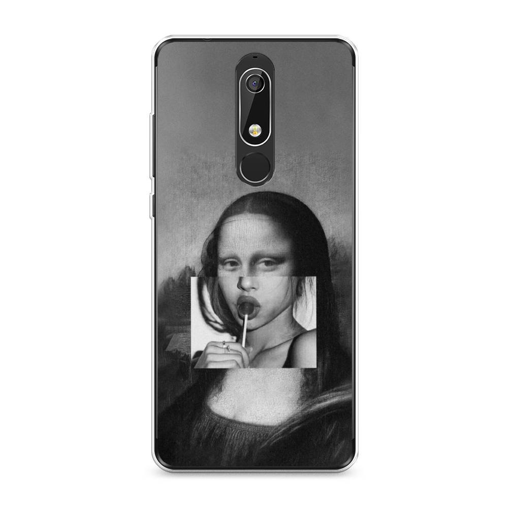 

Чехол Awog "Mona Lisa sucking lollipop" для Nokia 5.1, 121750-9