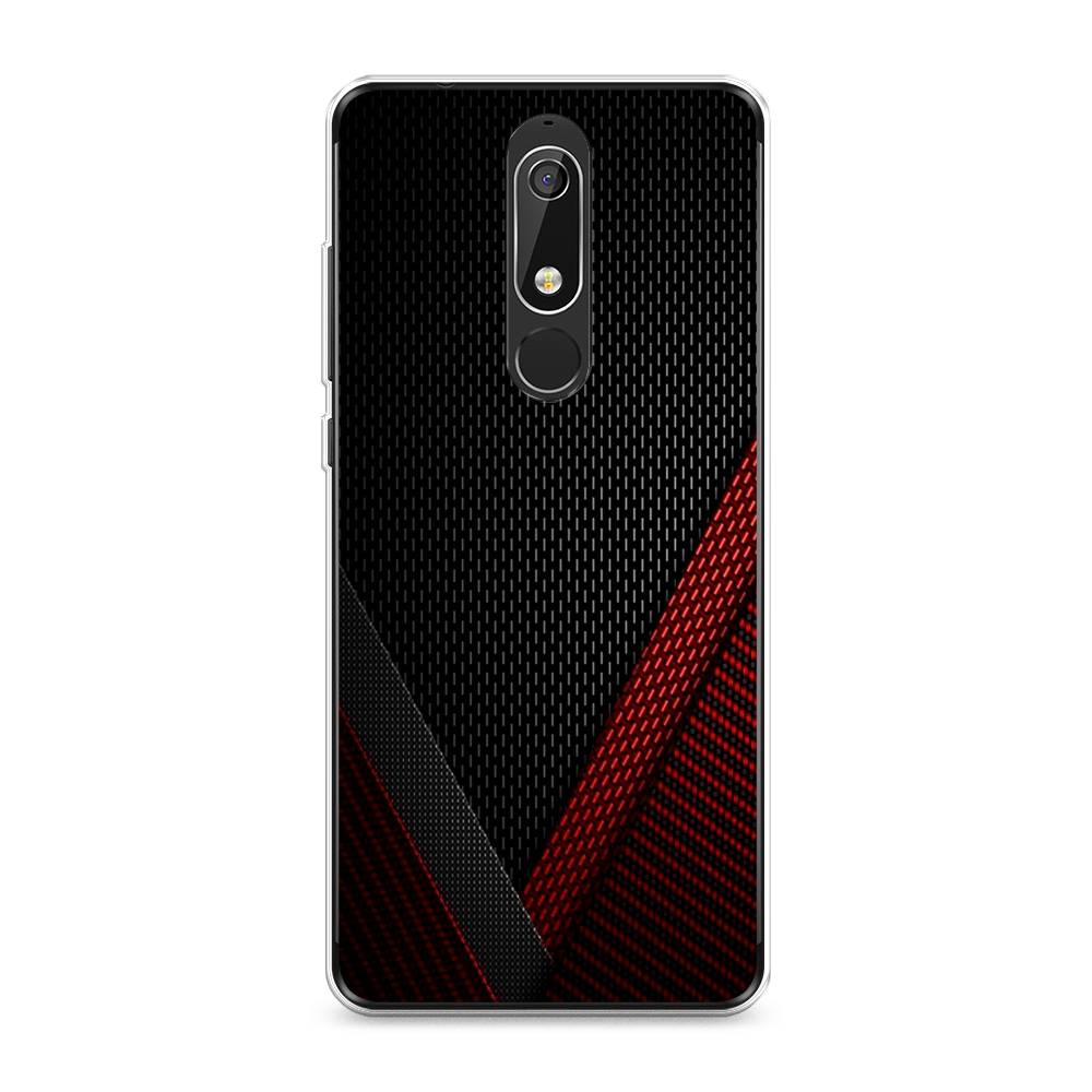 

Чехол Awog "Красный карбон" для Nokia 5.1, 121750-3