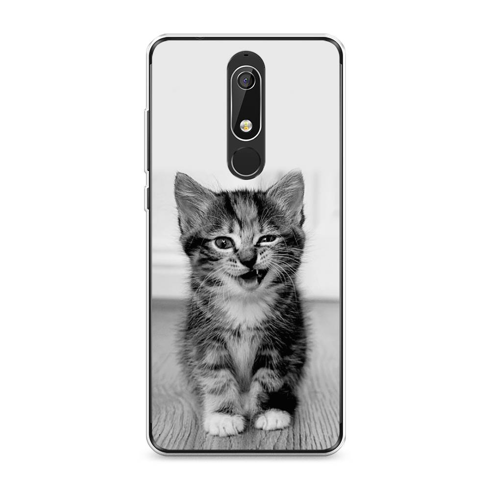 

Чехол Awog "Подмигивающий котенок" для Nokia 5.1, 121750-1