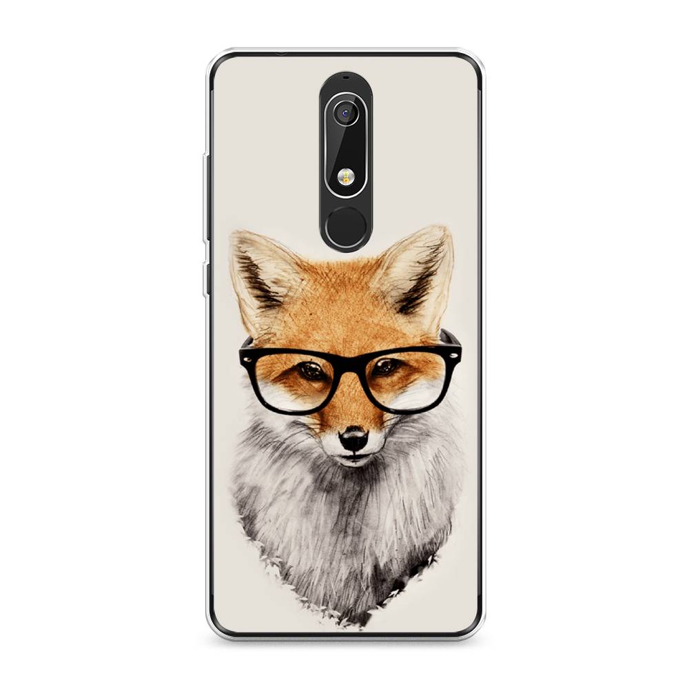 

Чехол Awog "Лиса в очках" для Nokia 5.1, 121750-10