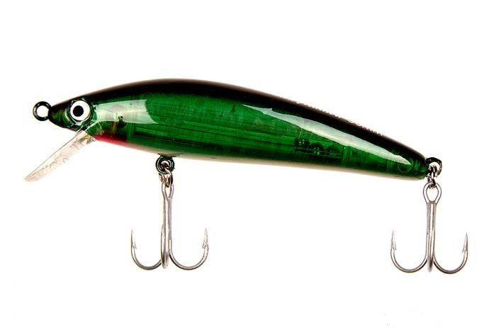 

Воблер ASARI Catch Minnow 90mm #05 Silver Green, Зеленый