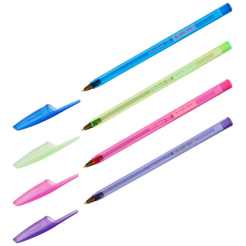 

Ручка шариковая OFFICESPACE "LC-Tone", синяя, 0,7мм, арт. 314401 - (50 шт.)